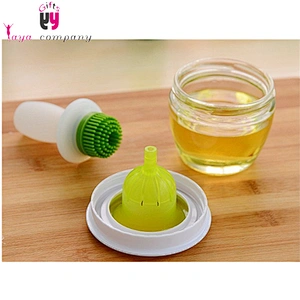 High Temperature Resistant Barbecue Baking Tools Oil Silicone Bottle Brush Set