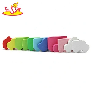 2019 New sale cartoon wooden match puzzle game for children W14D082