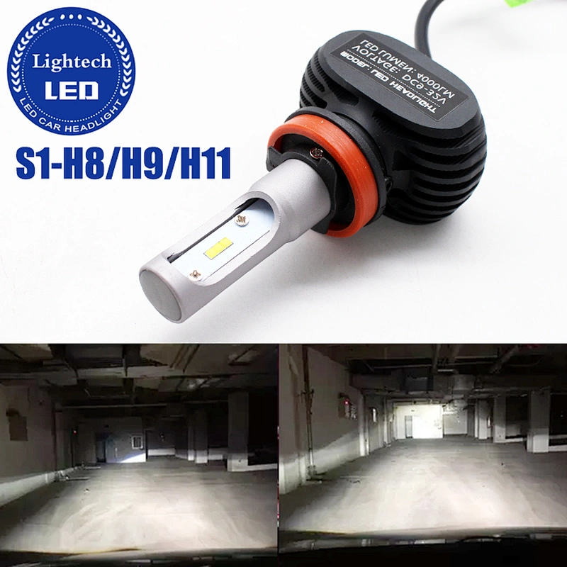 Car Led Headlight S1 H1 H3 H7 H9 Light Bulb