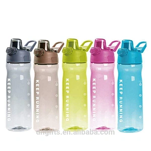 Unique Ideas 500 ml Empty Plastic Water Bottle Sport Water Kettle with Lid for Outdoor Sports