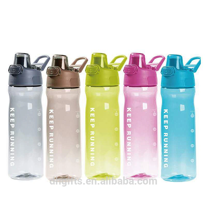 Unique Ideas 500 ml Empty Plastic Water Bottle Sport Water Kettle with Lid for Outdoor Sports