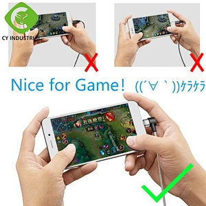 cable manufacturing L-type nice game quick charger multi universal all in one usb data cable for IPhone Android Phone Type C