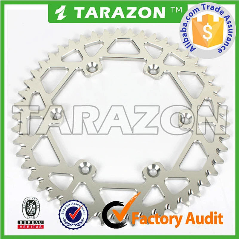 Motorcycle rear alloy aluminum sprocket for CRF 250 450