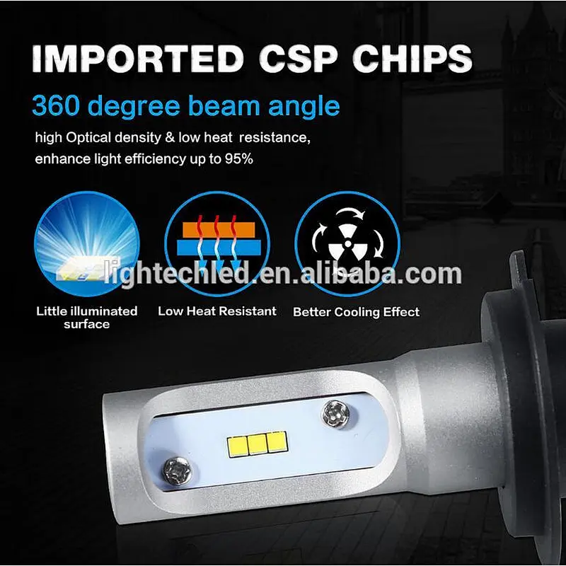 Lightech H11 led headlight conversion