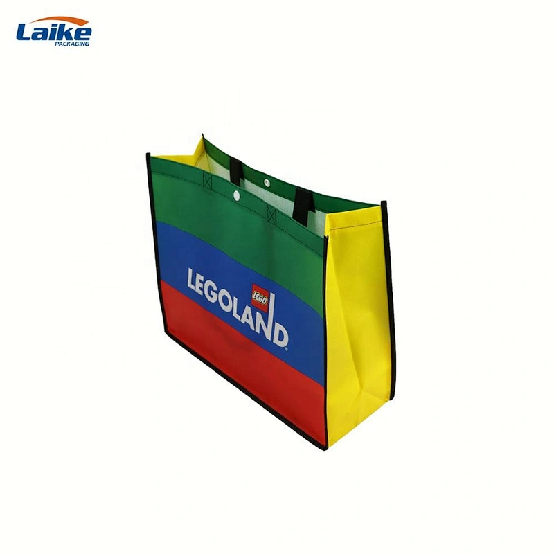 Factory Price Custom High Quality Laminated  Gift supermarket Packing PP Non Woven Bag Shopping