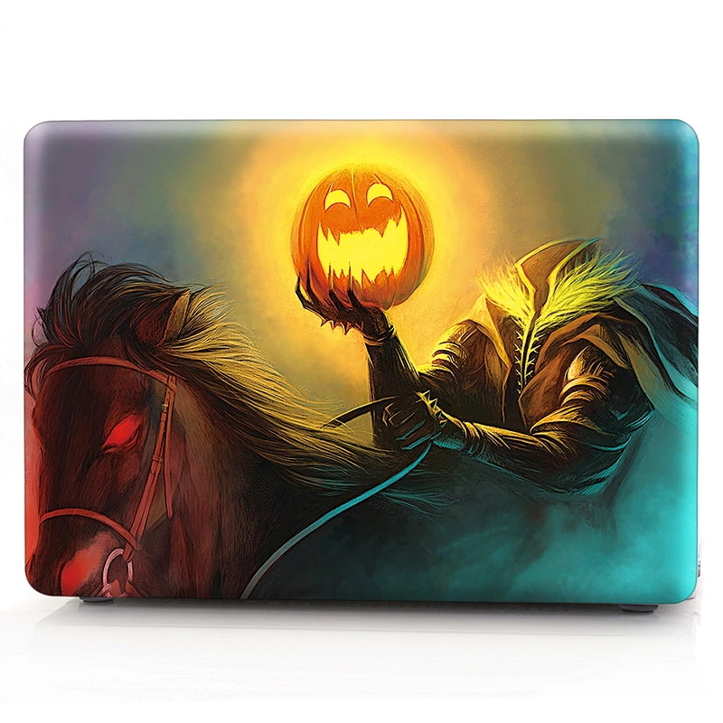2 In 1 halloween ghost Laptop P C shell plastic for macbook air shell and Keyboard Skin for Macbook Air Pro Case 13