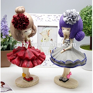 PRZY beautiful girl silicone mold soap molds and cake decoration silicone mold