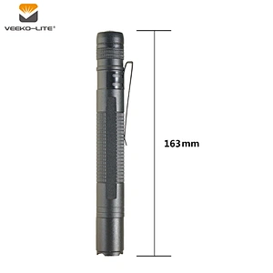 2018 New style Hot Selling Zoom Folus Switch Aluminium 2AA Battery torch light  LED Pen Flashlight
