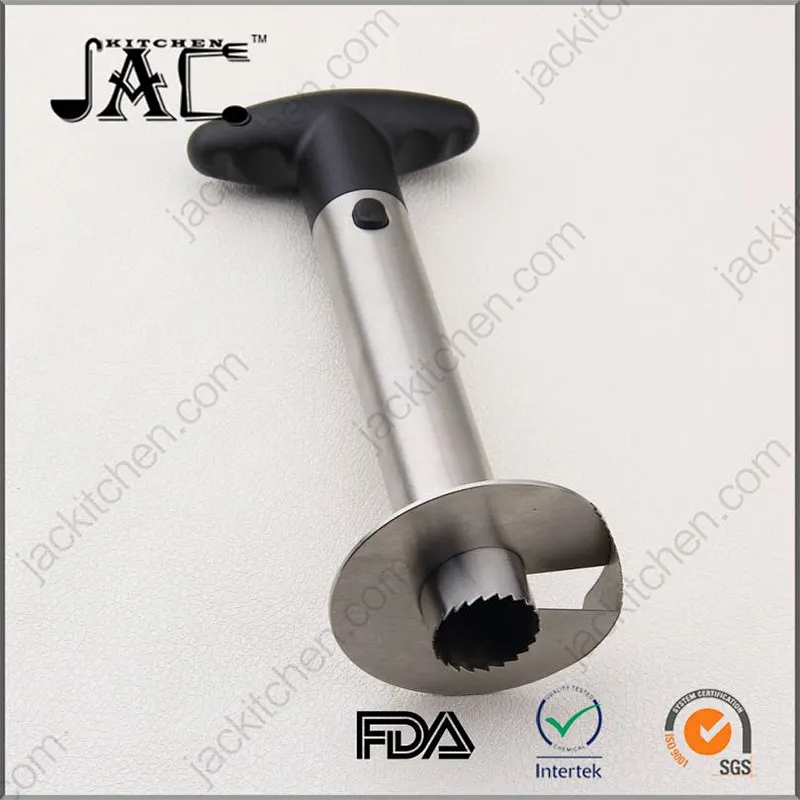 Hot Sale Durable Metal Pp Multipurpose Stainless Steel Pineapple Peeler