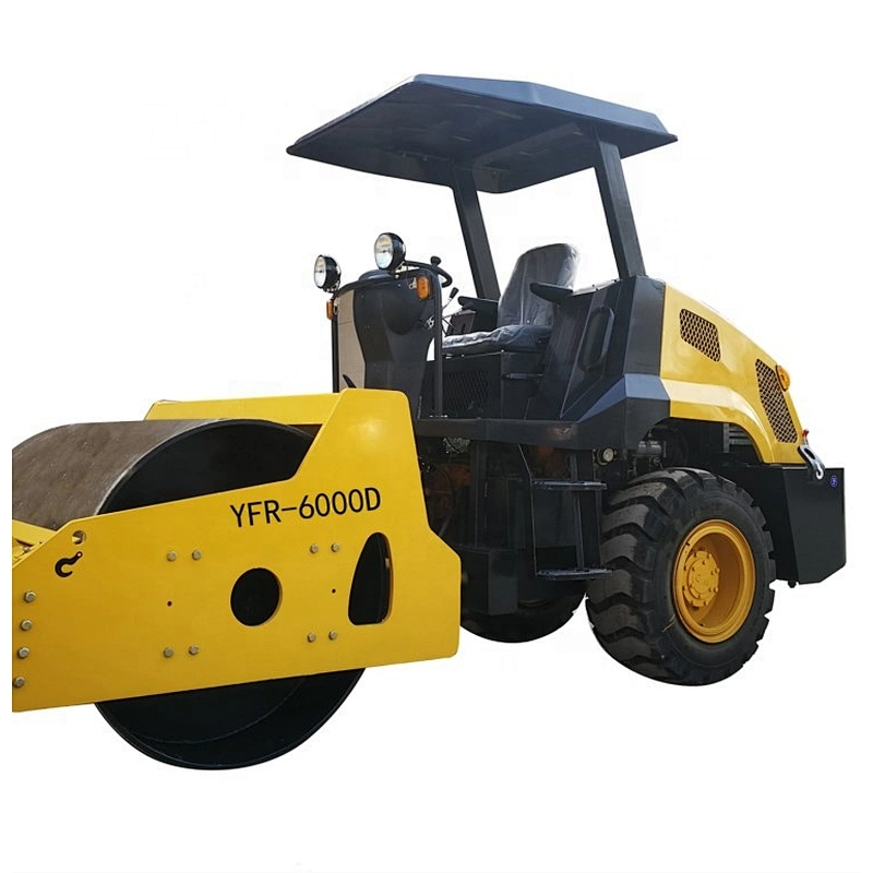 New condition 6 ton road roller YFR6000 for sale