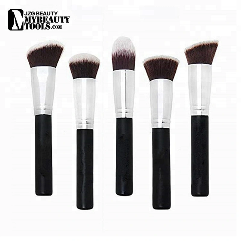 Best Private Label 5pc Kabuki Face Makeup Brushes Set Professional Cosmetics brushes