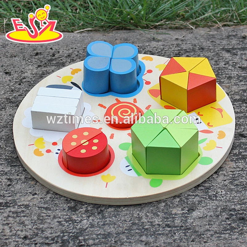 2018 Neues Design-Sortierspielzeug für Kleinkinder Lernspielsortierholz für Kleinkinder W13E053