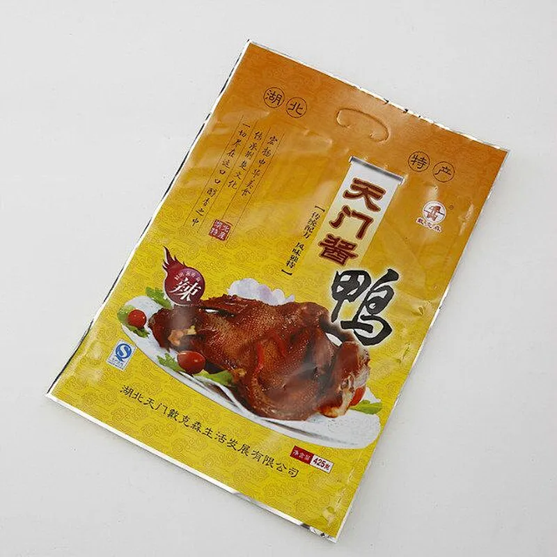 PE self-styled food packaging bag wholesale