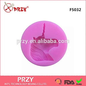 F5032 Unicorn SIlicone fondant mold