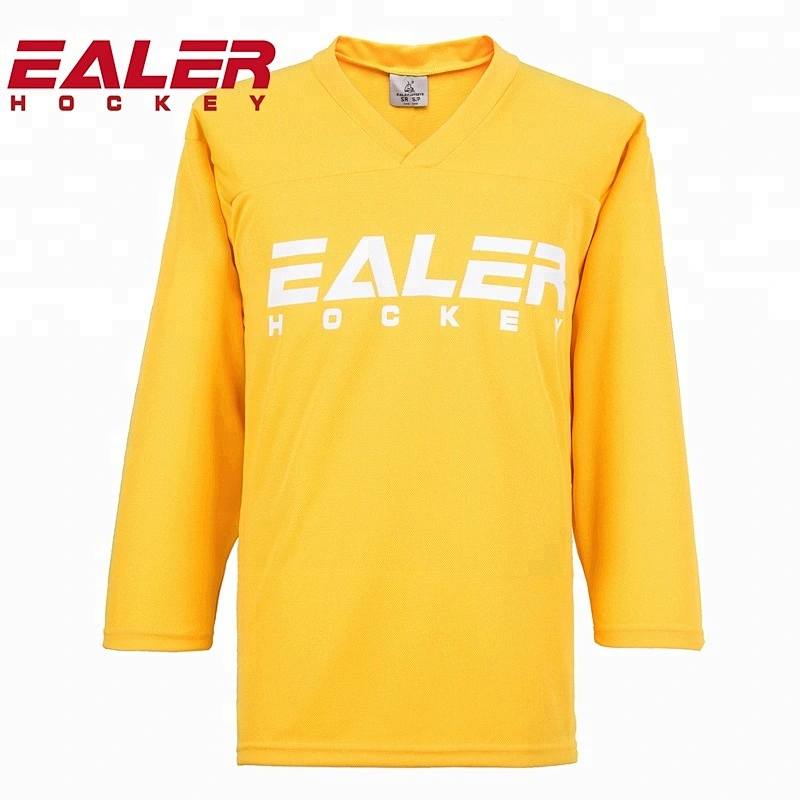EALER Whosale Soild white Training Ice Hockey Jersey In Stock