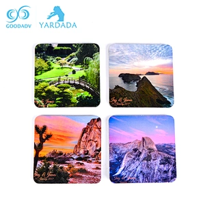 Best selling world beautiful scenery creative gifts souvenir fridge magnet