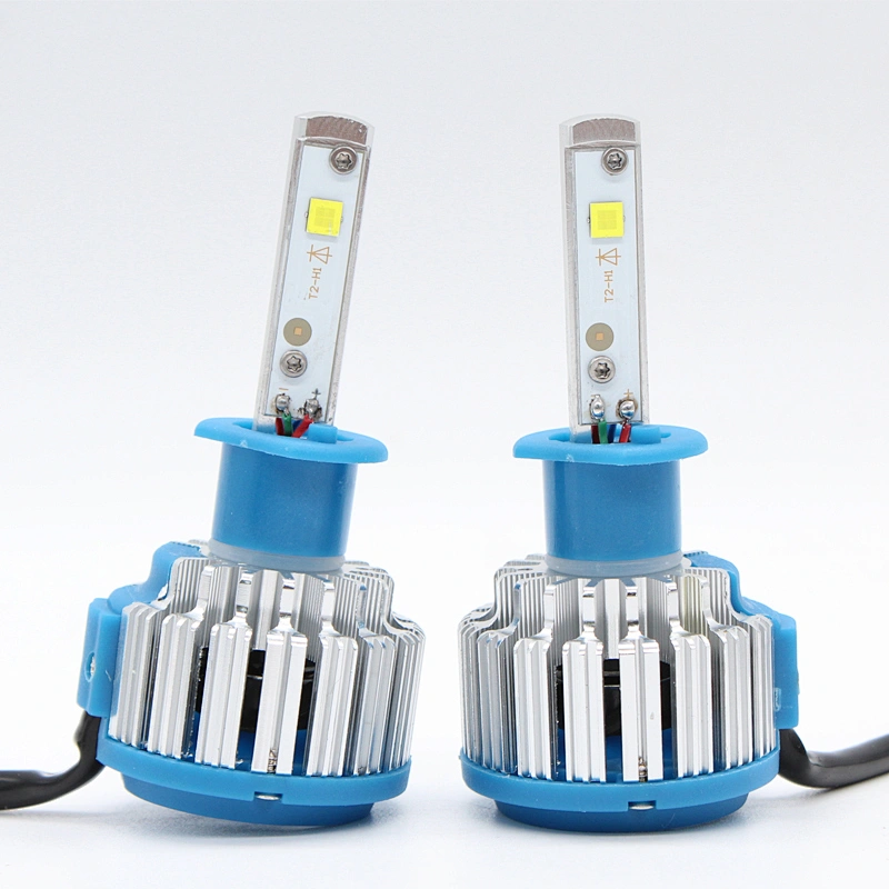 Auto Led Lighting T1 CANBUS LED HEADLIGHT H1 CarTurbo Led Lamp