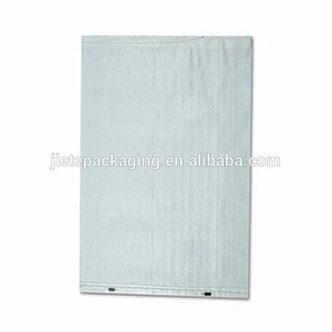 Agriculture and industrial use 100% new pp material recyclable polypropylene fabric bag packaging wheat flour, kind powder 50kg