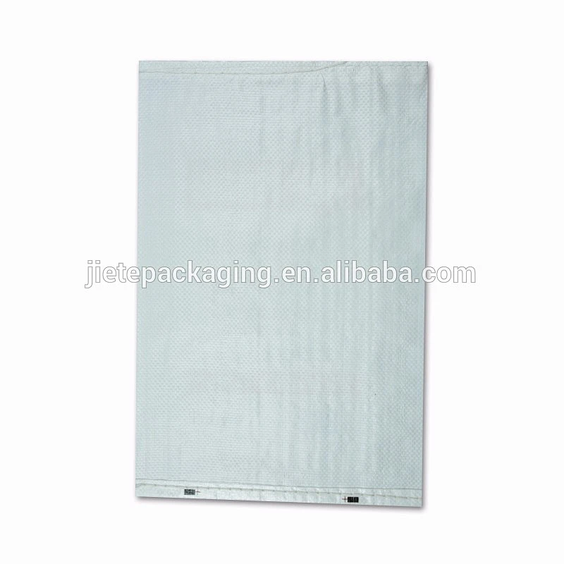 Agriculture and industrial use 100% new pp material recyclable polypropylene fabric bag packaging wheat flour, kind powder 50kg