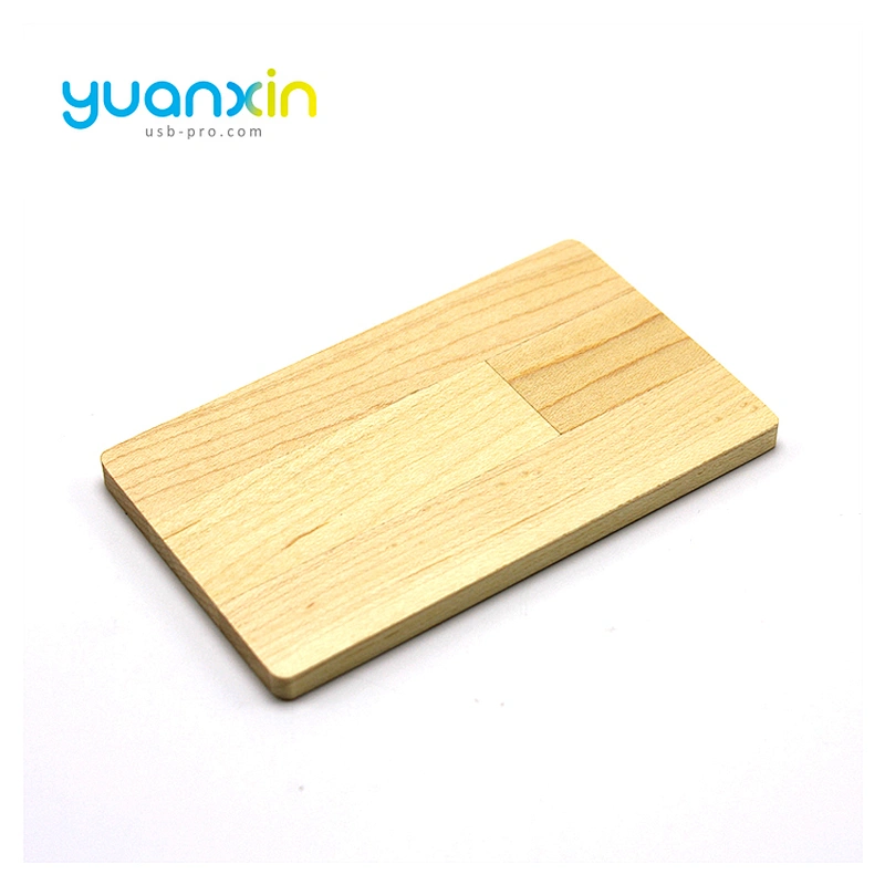 New Gadgets China Cheap Bulk Wooden Business Card Usb Flash Drive 1Gb To 64Gb Usb Credit Card