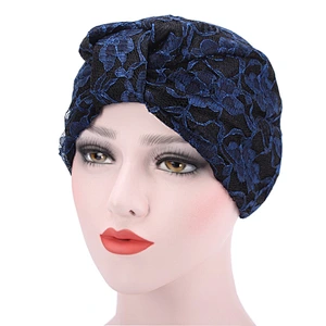 Wholesale 2016 fashion muslim hijab cap new style Big satin bonnet turban