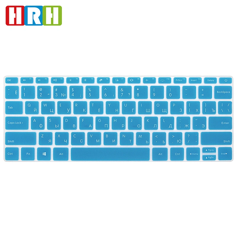 Russian keyboard custom covers silicone keyboard cover notebook for xiaomi air 13 air 133 keyboard cover notebook US version