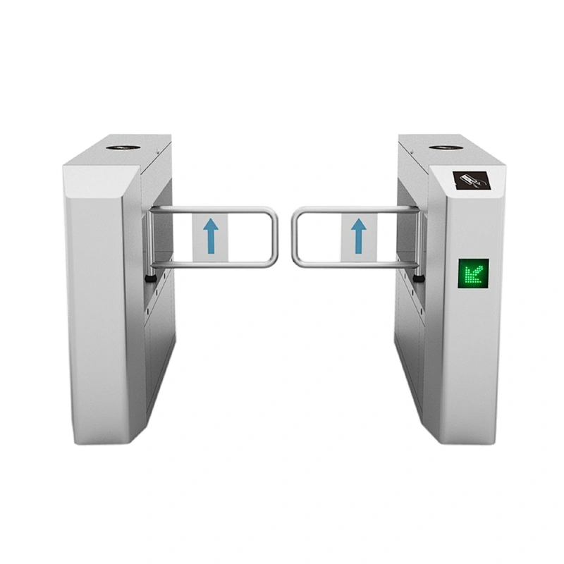 Hot sale Security Access Control Gate Stainless Steel Auto Swing Gate Barrier for Supermarket