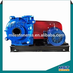 Belt drive large mining gravel slurry pump