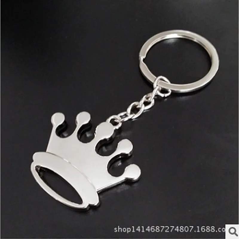 Wholesale New Hot Bulk Sale Key Ring Custom Crown Shaped  Keychain