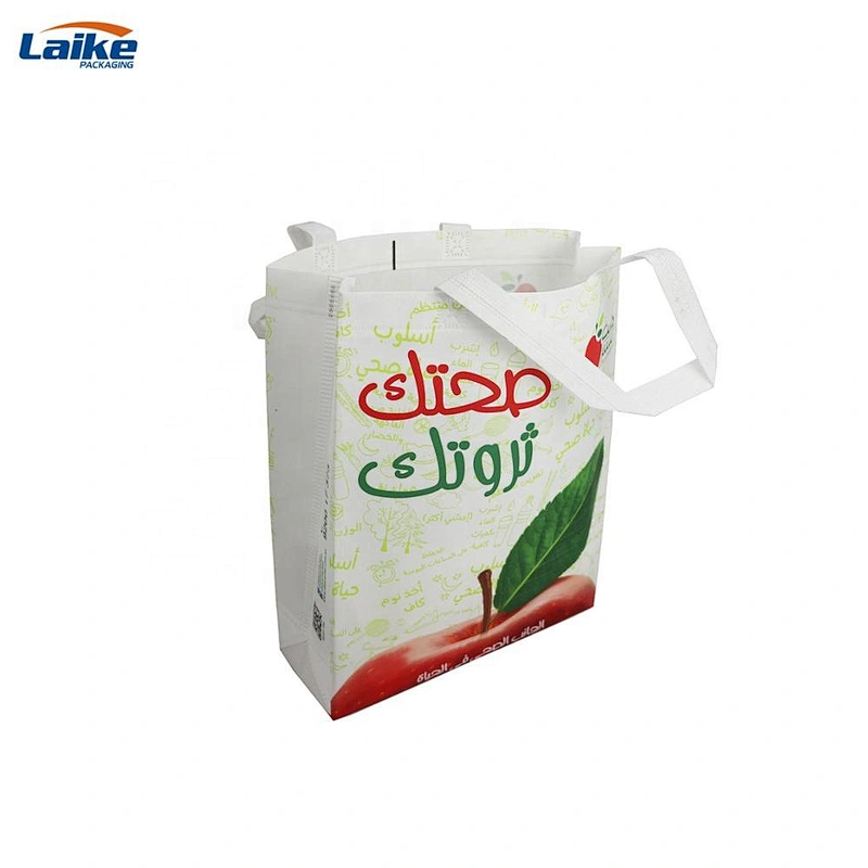 Reusable Waterproof Grocery PP Non woven Laser Tote Bags Shopping  Gift Bag fabric carry bag