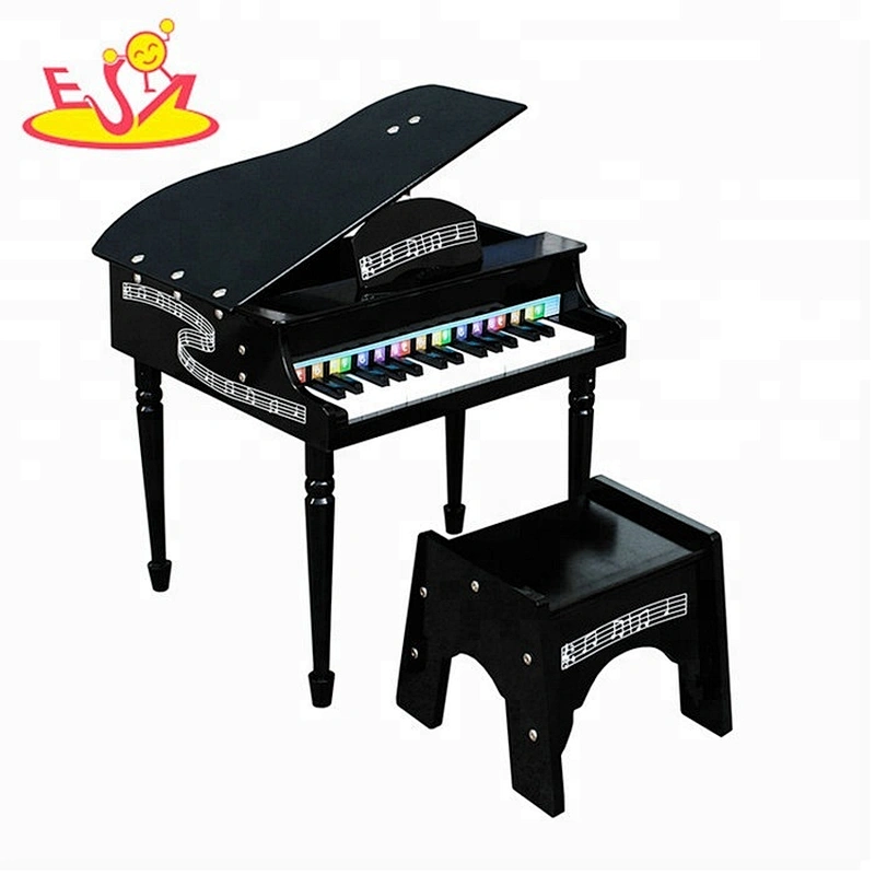 High quality instrument toy wooden kids music piano for wholesale W07K014