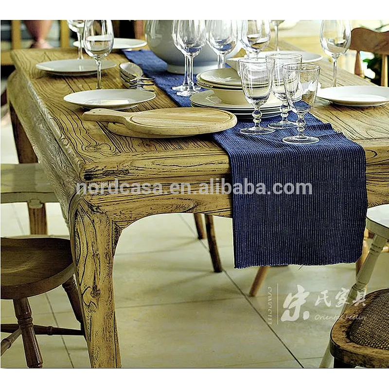 vintage wood dinning table rustic european style dinning table