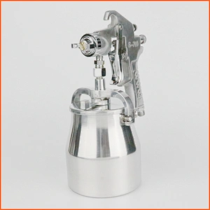 S-710 1000cc silver china suction spray gun for painting coating