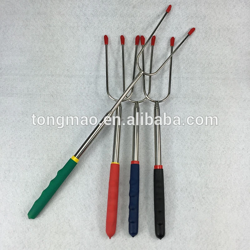 59 inch Super size stainless steel extendable bbq forks