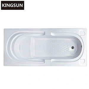 K-1107C High Quality Drop In Stallation Bathtub Acrylic Bath Cheap Soaker Tubs