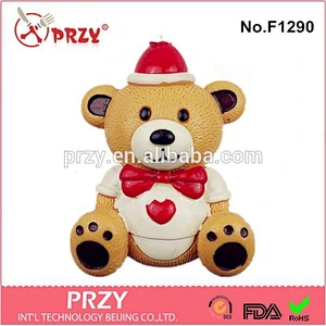 Silicone Fondant Mould ,3D Gentle T- Bear DIY Cake Craft Moulds