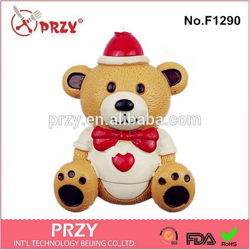 Silicone Fondant Mould ,3D Gentle T- Bear DIY Cake Craft Moulds