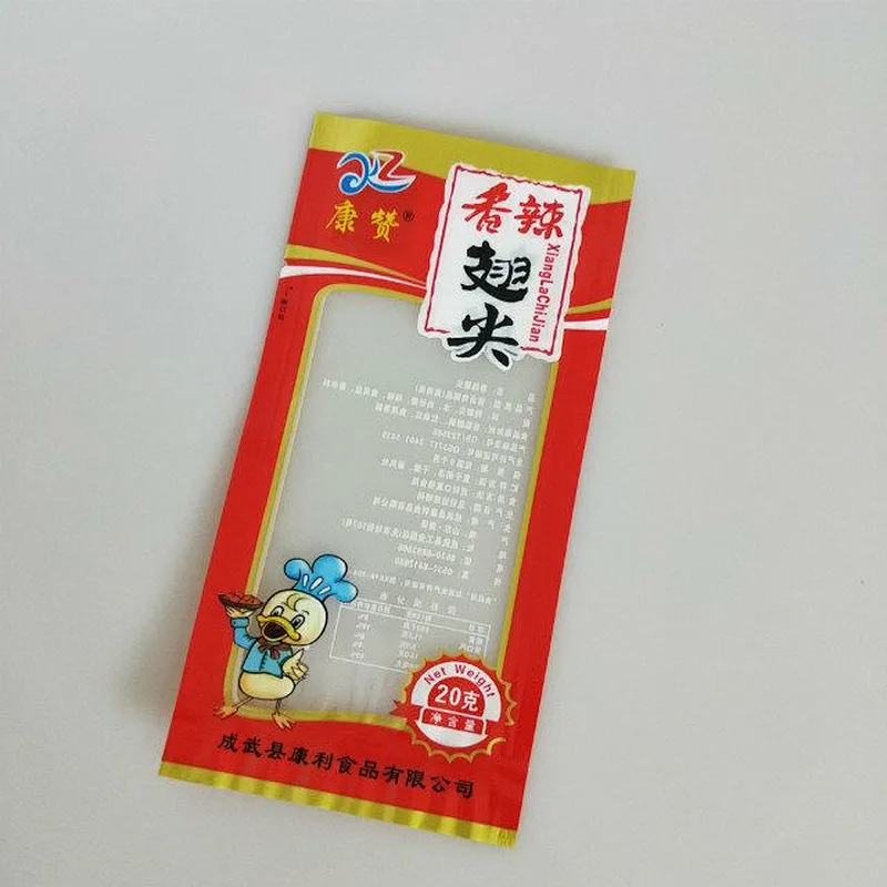 Customized wholesale PE self-styled snack bags
