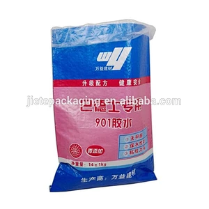 10kg 25kg blue laundry detergent, chemical, paint plastic pp woven bag with liner