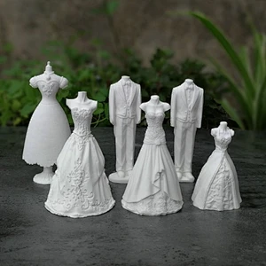 Wedding dress decoration DIY essential oil aromatherapy car gypsum wax brand silicone mold