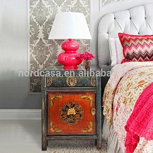 Bedroom furniture reclaimed wood nightstands