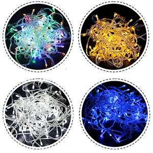 Factory Promotion Wedding Decor LED Light 10 Meters Outdoor Christmas Led Street Light Christmassy String Lights Gifts