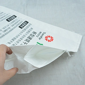 Customized bopp laminated construction cement, putty, mortar pp woven bag with valve port