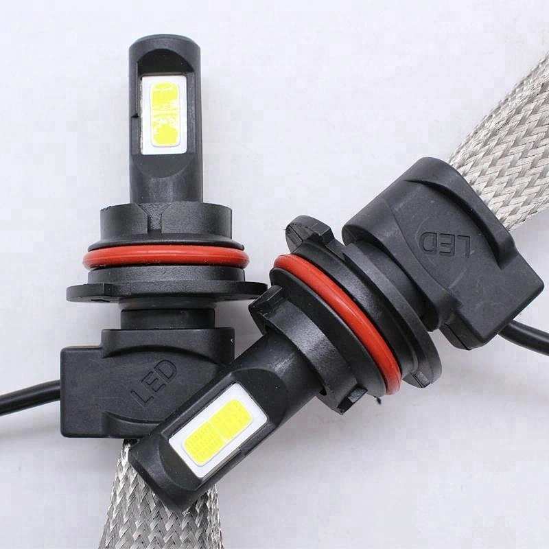 GT7 Fanless 9004 HI/LO LED Headlight Bulbs Conversion Kit For Cars