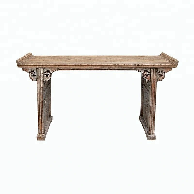 beijing chinese vintage antique rustic & distressed altar table furniture