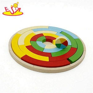 New arrival kids educational wooden block puzzle for wholesale W13A046