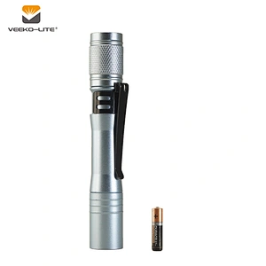 Most Popular 1AAA Battery Trade Pen lamp LED Mini Aluminium Alloy flashlight light