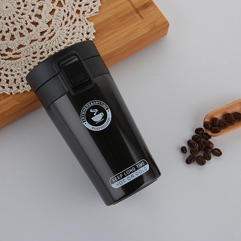 Custom wholesale vacuum stainless steel insulation cup coffee bouncing cup creative gift cup