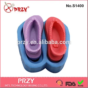 S1400 PRZY shoes 3d handmade silicone soap mold