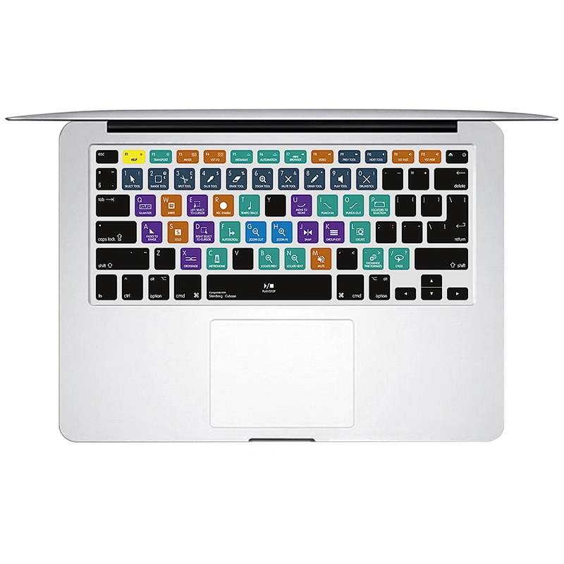 Steinberg Cubase Functional Shortcut TPU Keyboard Skin cover keyboard cubase for Macbook Pro Air Retina 13